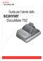 Guida per l'utente dello. scanner. DocuMate 752