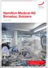 Hamilton Medical AG Bonaduz, Svizzera