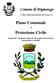 Piano Comunale. Protezione Civile