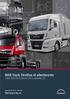MAN Truck Direttive di allestimento Serie TGS/TGX Edizione 2015 versione 2.0. Engineering the Future since MAN Truck & Bus AG