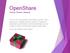 OpenShare. Friends, Dreams, Rewards