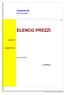 ELENCO PREZZI. Comune di Provincia di OGGETTO: COMMITTENTE: Data, 04/04/2017 IL TECNICO. pag. 1