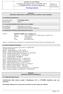 SCHEDA DI SICUREZZA Conforme ai Regolamenti (CE) n. 1907/2006, (CE) n. 1272/2008 ed (EU) n. 453/2010 (Allegato II) Via di qui esterni