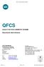 QFCS. Descrizione dello Schema QUALITY IN FOOD CHEMISTRY SCHEME