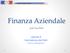 Corso di Laurea in Economia e Finanza. Finanza Aziendale. prof. Luca Piras. Lezione 8. azioni e obbligazioni