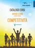 catalogo corsi avviso 1/2016 SECONDA SCADENZA COMPETITIVITÀ