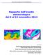 Arpa Emilia-Romagna, Servizio IdroMeteoClima. Rapporto dell evento meteorologico dal 9 al 13 novembre 2012