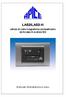 LA52/LA52-H. (Foto) Lettore di carte magnetiche ad inserimento da incasso in scatola 503. Manuale d installazione e d uso
