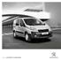 Listino prezzi 08 / 2015 PEUGEOT EXPERT FURGONE