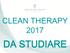 CLEAN THERAPY 2017 DA STUDIARE