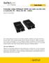 Extender video HDBaseT HDMI via Cat5 con RS-232 e controllo IR - Ultra HD 4K - 100m