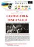 CARPINO FOLK FESTIVAL H 2 0