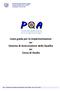Linee guida per la implementazione. Sistema di Assicurazione della Qualità. Corso di Studio