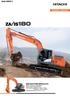 ZAXIS-5 ESCAVATORE IDRAULICO : ZX180LC-5B / ZX180LCN-5B : 90,2 (121 HP)