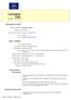 Curriculum Vitae (formato europeo)