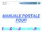 MANUALE PORTALE FOUR. Front Office Unico della Rete