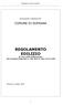 REGOLAMENTO EDILIZIO Ai sensi della deliberazione del Consiglio Regionale n in data