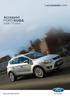 ACCESSORI FORD. Accessori FORD KUGA /2012