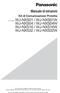 Manuale di istruzioni WJ-NXS04 / WJ-NXS04W WJ-NXS16 / WJ-NXS16W WJ-NXS32 / WJ-NXS32W. Kit di Comunicazione Protetta. N. modello WJ-NXS01 / WJ-NXS01W