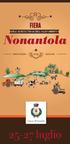 FIERA DELL AGRICOLTURA E DELL ALLEVAMENTO. Nonantola. Comune di Nonantola luglio