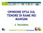 OPINIONE EFSA SUL TENORE DI RAME NEI MANGIMI. A. Benedetto