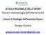 Teoria e metodologia dell allenamento. Giorgio Visintin SCUOLA REGIONALE DELLO SPORT. «Cenni di fisiologia dell esercizio fisico»