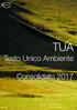 Realizzazione.  TUA Testo Unico Ambiente Consolidato 2017