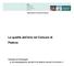 Dipartimento Provinciale di Padova La qualità dell'aria nel Comune di Padova