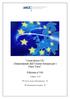 Osservatorio UE: i finanziamenti dell Unione Europea per i Paesi Terzi. Edizione n Marzo N avvisi di pre-informazione: 19