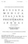 RIVISTA MEDICA ITALIANA DI PSICOTERAPIA ED IPNOSI