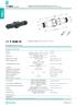 Dimensioni in millimetri. Dimensions shown in millimetres. max 4.0 mm 2 (bussola a vite screw terminals) 0.5 mm mm 2