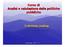 Corso di. pubbliche. Il decision making. Andrea Lippi - AVPP 11-12