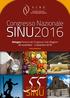 Bologna Palazzo dei Congressi Sala Maggiore 30 novembre - 2 dicembre 2016 TERZO ANNUNCIO. anniversario SINU