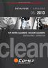 ITALIAN EXCELLENCE CATALOGUE CATALOGO. lean H.P. WATER CLEANERS VACUUM CLEANERS IDROPULITRICI ASPIRATORI