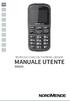 ITA TELEFONO GSM CON TASTIERA GRANDE MANUALE UTENTE BIG51S