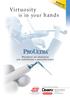 is in your hands Strumenti ad ultrasuoni per endodonzia e microchirurgia DISTRIBUTORE ESCLUSIVO