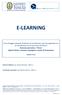 E-LEARNING. Durata 9 ore