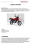 HONDA CRF250M. 1. Introduzione. Informazioni stampa CRF250M YM2013