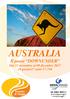 AUSTRALIA Il paese DOWNUNDER Dal 22 novembre al 09 dicembre giorni/17 notti tel