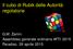 Il cubo di Rubik delle Autorità regolatorie. G.M. Zanini Assemblea generale ordinaria AFTI 2015 Paradiso, 29 aprile 2015