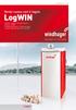 LogWIN. Vento nuovo con il legno. Legno. windhager.com