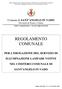 REGOLAMENTO COMUNALE