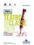 DICLASSE 2018 FOLIGNO AUDITORIUM SAN DOMENICO SCUOLA DELL INFANZIA E SCUOLA PRIMARIA RASSEGNA REGIONALE L UMBRIA HA UN TEATRO VERDE