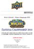 World of Warcraft National Championship 2008