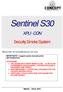 Sentinel S30 XPU - CON