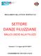 REGOLAMENTO DELL ATTIVITA SPORTIVA F.D.F SETTORE DANZE FILUZZIANE BALLO LISCIO ALLA FILUZZI. Versione 1.1 in vigore dal 01/11/2017