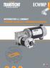 ECWMP ECWMP MOTORIDuTTORI C.C. COMBINATI PERMANENT MAgNETS D.C. COMBINATION gearmotors