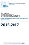 PERFORMANCE PIANO DELLA PIANO TRIENNALE DI VALUTAZIONE DEGLI OBIETTIVI (DGRV 2205/2012) Azienda ULSS n.10 Veneto Orientale