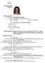 Curriculum Vitae Europass