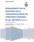 REGOLAMENTO PER LA DISCIPLINA DELLA VIDEOSORVEGLIANZA DEL TERRITORIO COMUNALE (D.Lgs. 196/2003 e s.m.i.)